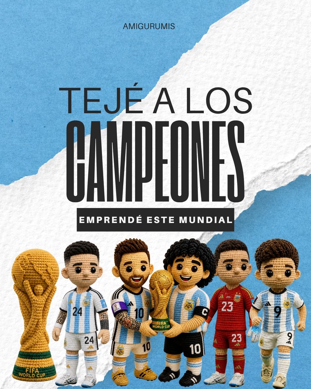 Amigurumis Mundial + bonus